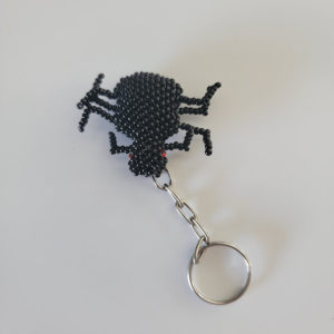 Beaded Key Chains Insects Spider